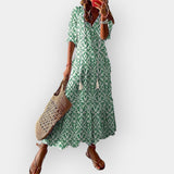 Hele | Rochie maxi cu un aer boho