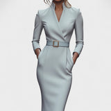 Inês | Rochie Elegantă cu Curea