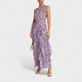 Francisca | Rochie cu model floral de primăvară