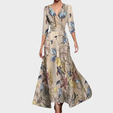 Isadora | Rochie maxi premium, realizată manual