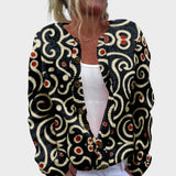 Gabriela | Cardigan floral de toamnă