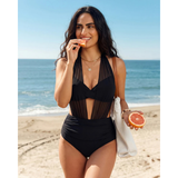 Sabine | Bikini cu Control al Abdomenului 2-in-1 cu Talie Înaltă