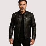 Åke | JACKET DIN PIELĂ ELEGANTĂ ȘI DE CALITATE PENTRU BĂRBAȚI