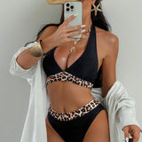 Bikini cu talie înaltă din două piese