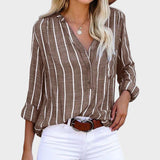 Débora | Tricou cu dungi din Käsi