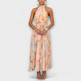 Karla | Rochie Maxi Acuarelă