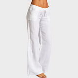 Lili | Pantaloni din in pentru femei