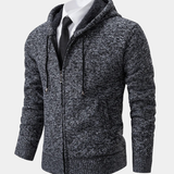 Jens | Cardigan din fleece cu fermoar