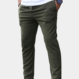 David | PANTALONI PREMIUM KERGE CU CROIALĂ DREAPTĂ