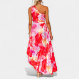 Tatiana | Rochie cu finisaj asimetric