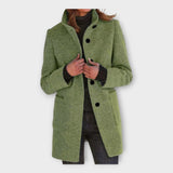Emma | Mantou elegant cu linie joasă