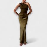 Ariana | Rochie maxi cu un umăr