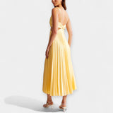 Adriana | Rochie maxi plisată