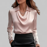 Theresa | Bluză elegantă din satin pentru femei