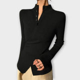 Michiko | tricou tricotat elegant cu croială peisaj
