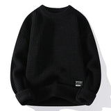 Didrik | PULOVER DIN TRICOT PREMIUM CU STRUCTURĂ DE FOND DE ALBINĂ