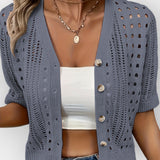 Daria | Cardigan de vară cu mâneci scurte