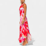 Tatiana | Rochie cu finisaj asimetric
