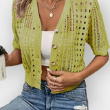 Daria | Cardigan de vară cu mâneci scurte