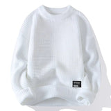 Didrik | PULOVER DIN TRICOT PREMIUM CU STRUCTURĂ DE FOND DE ALBINĂ