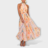Karla | Rochie Maxi Acuarelă