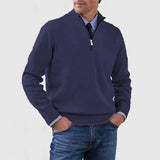 Ingmar | PULOVER ELEGANT PENTRU BĂRBAȚI CU ZIP PE JUMĂTATE