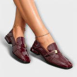 Isabel | Mocasi Bordo