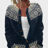Matilde | Cardigan cu Flori de Toamnă