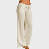 Lili | Pantaloni din in pentru femei
