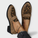 Camila | Pantofi eleganți cu model leopard