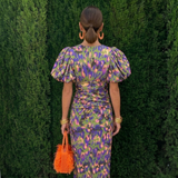 Juliette™ | Rochie cu mâneci plisate