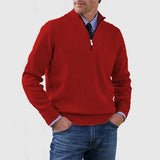 Ingmar | PULOVER ELEGANT PENTRU BĂRBAȚI CU ZIP PE JUMĂTATE
