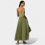 Celine | Rochie midi plisată din tul