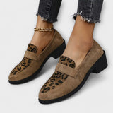 Camila | Pantofi eleganți cu model leopard