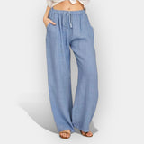 Ivana | Pantaloni de vară din in airy