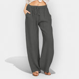 Ivana | Pantaloni de vară din in airy