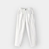 Renata | Pantaloni confortabili din in