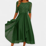 Elena | Rochie midi elegantă