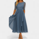 Elena | Rochie midi elegantă