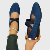 Calerinne | Balerini cu Toc Inclinat Încălțări Închise
