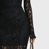 Veronika | Rochie maxi din dantelă