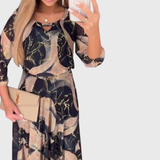 Chavelle | Rochie elegantă din chiffon cu model