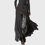 Sofia | Rochie lungă cu model leopard