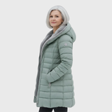 Olivia | palton impermeabil cu blană
