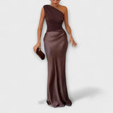 Madalena | Rochie maxi cu o singură umăr