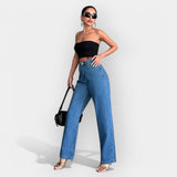 Anaïs | Pantaloni largi cu talie înaltă