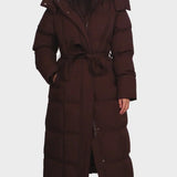 Evelin | Geacă de Puf cu Curea