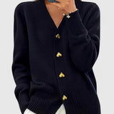Sirje | Cardigan elegant tricotat cu nasturi