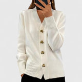 Sirje | Cardigan elegant tricotat cu nasturi