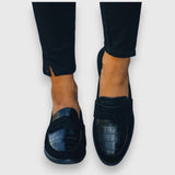 Luana | Pantofi Loafers Libisemisega
